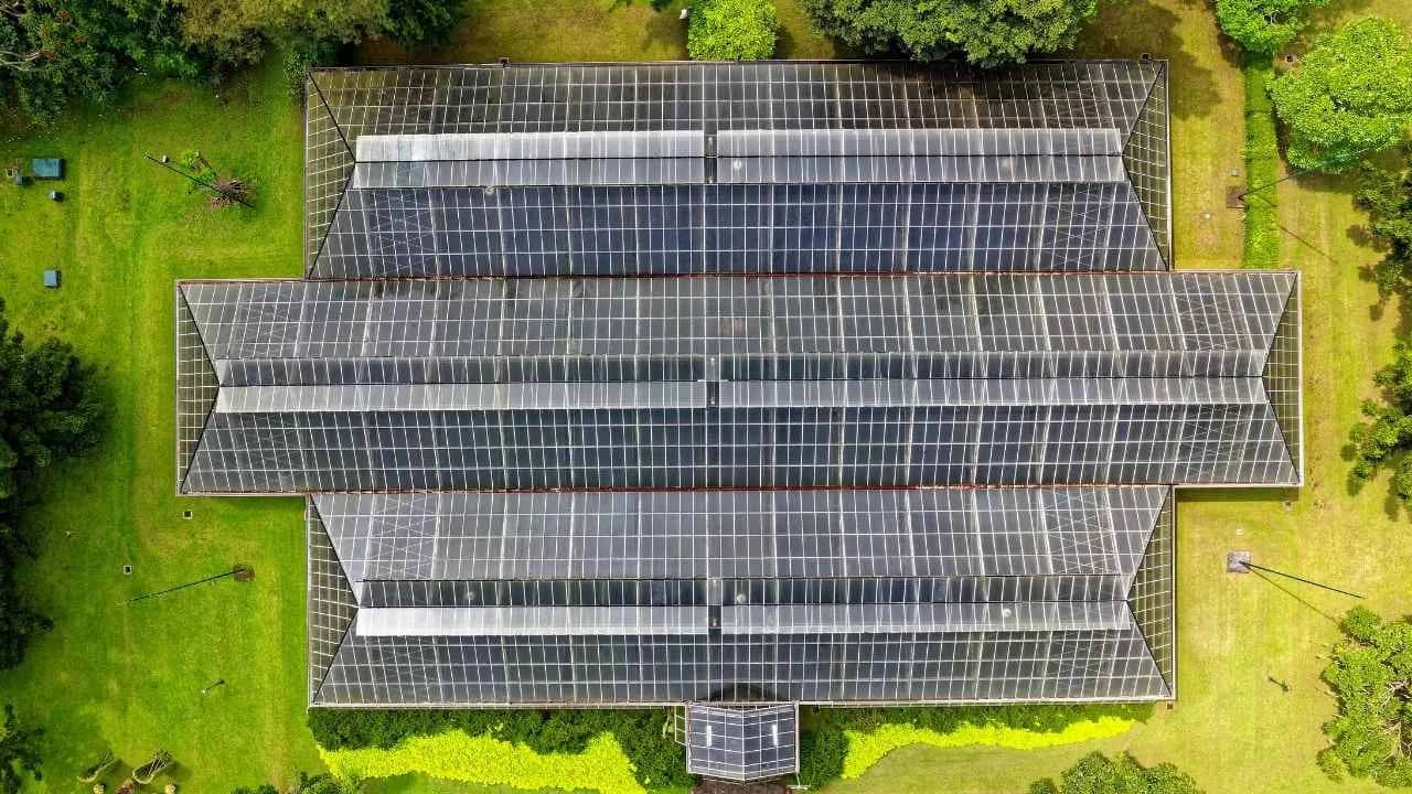 Commercial solar installation on Dunrobin rural residential and home-based business properties