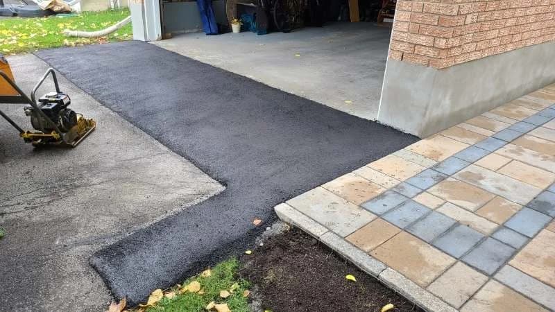 Garage Approach Installation