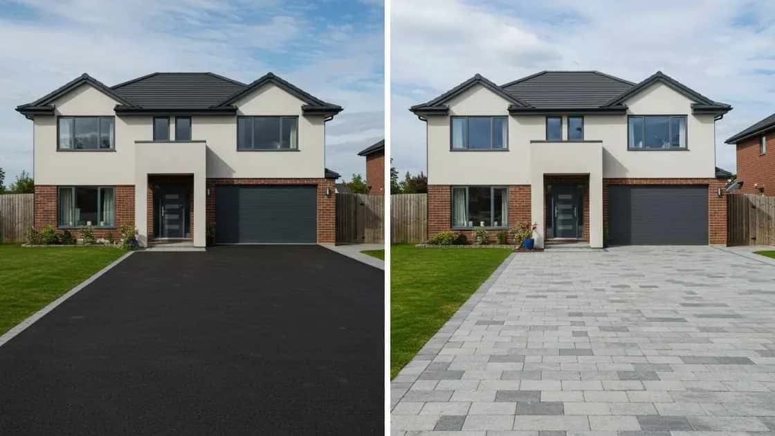 Navan home interlock installation: from rural challenge to beautiful community entrance